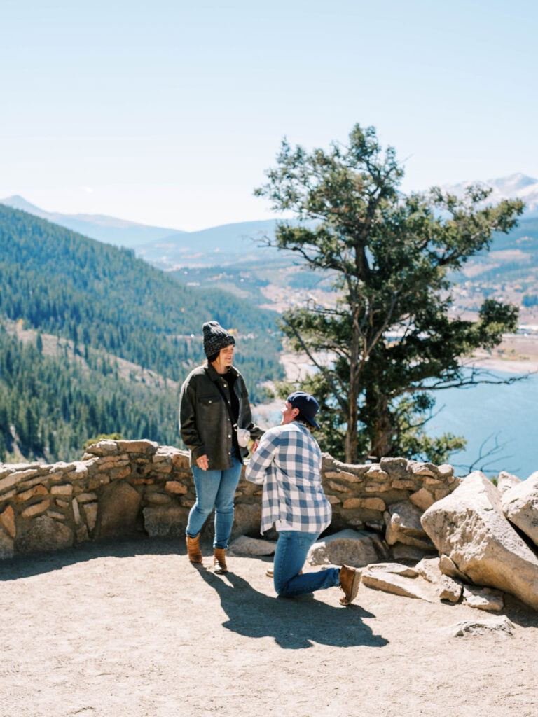 Breckenridge Proposal, Sapphire Point Overlook Proposal, Breckenridge Proposal Photographer, Jordan Gresham Photography