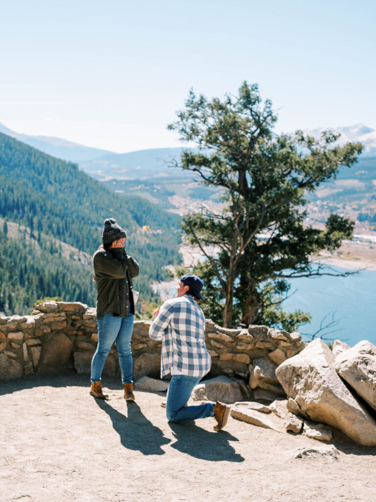 Breckenridge Proposal, Sapphire Point Overlook Proposal, Breckenridge Proposal Photographer, Jordan Gresham Photography