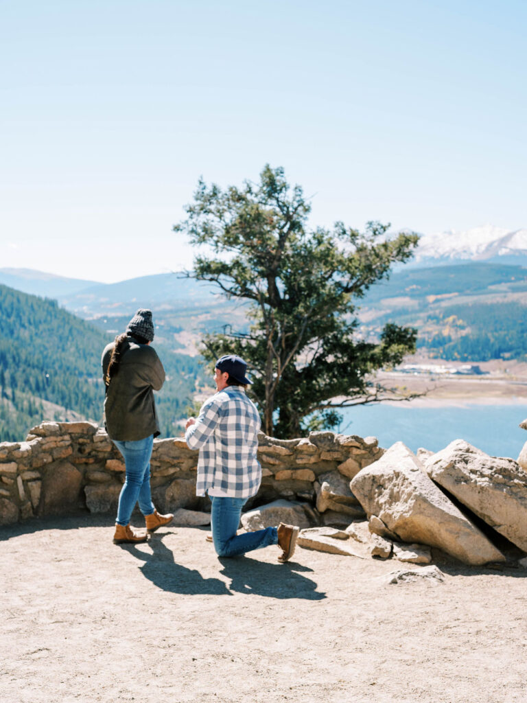 Breckenridge Proposal, Sapphire Point Overlook Proposal, Breckenridge Proposal Photographer, Jordan Gresham Photography