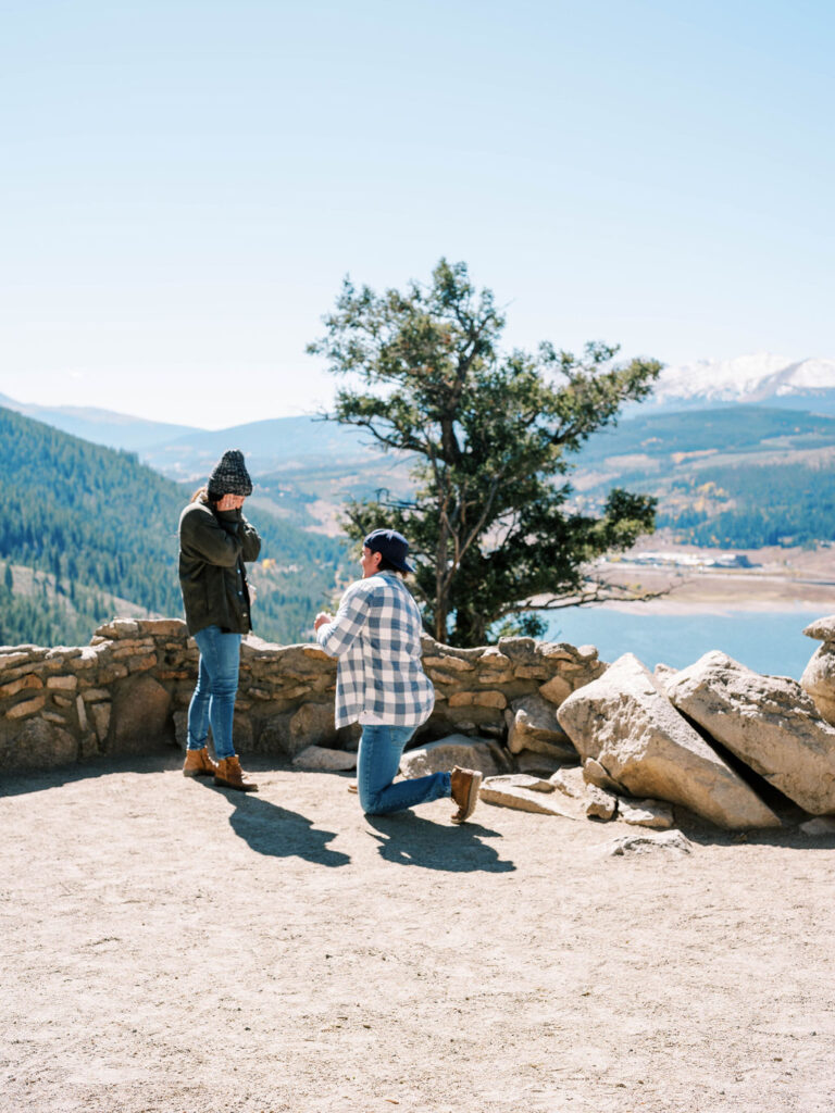 Breckenridge Proposal, Sapphire Point Overlook Proposal, Breckenridge Proposal Photographer, Jordan Gresham Photography