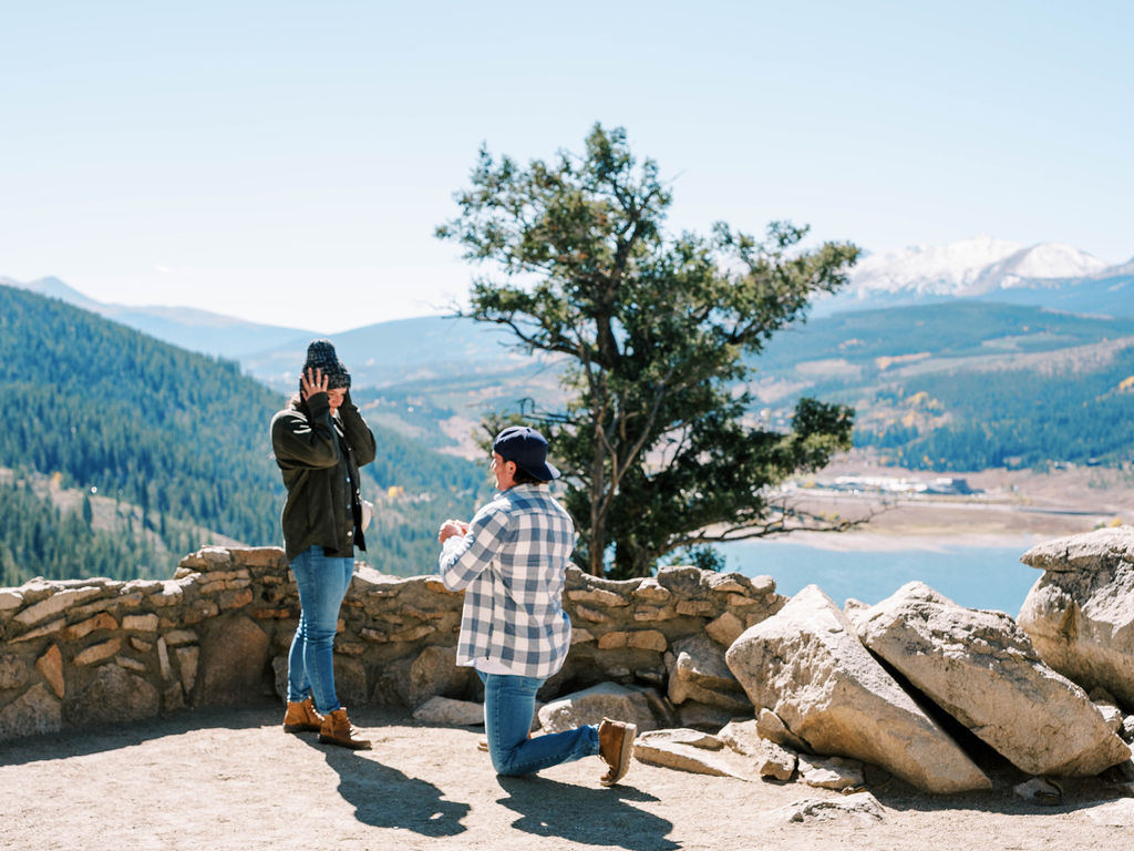 Breckenridge Proposal, Sapphire Point Overlook Proposal, Breckenridge Proposal Photographer, Jordan Gresham Photography