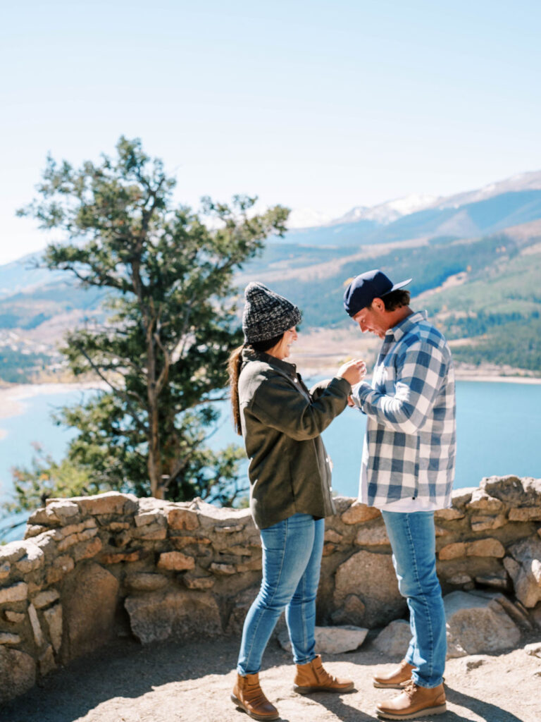 Breckenridge Proposal, Sapphire Point Overlook Proposal, Breckenridge Proposal Photographer, Jordan Gresham Photography