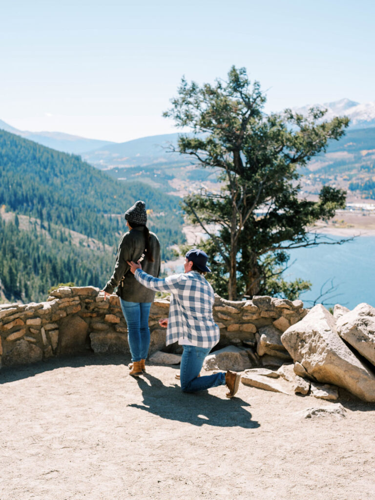 Breckenridge Proposal, Sapphire Point Overlook Proposal, Breckenridge Proposal Photographer, Jordan Gresham Photography