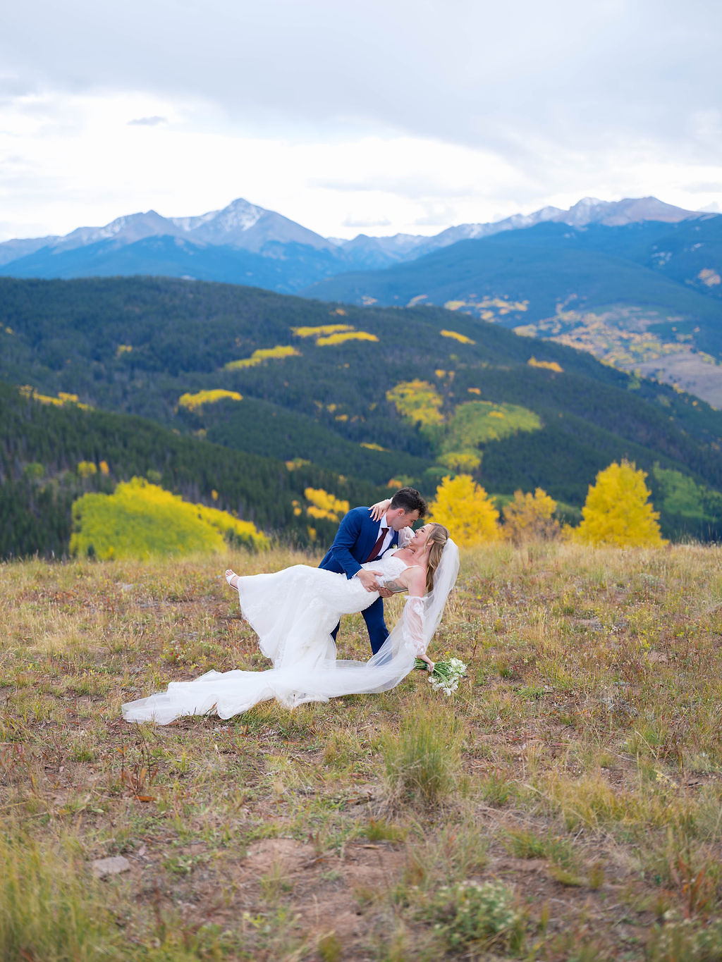 Mountaintop Wedding Photos at The 10th Vail