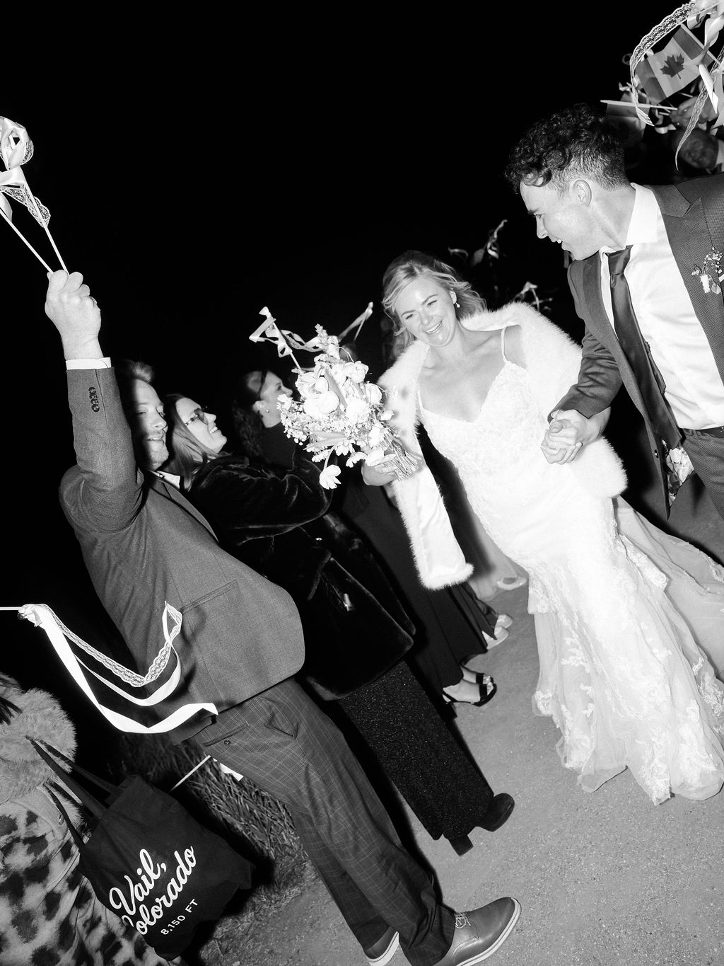 Grand Wedding Exit at The 10th Vail