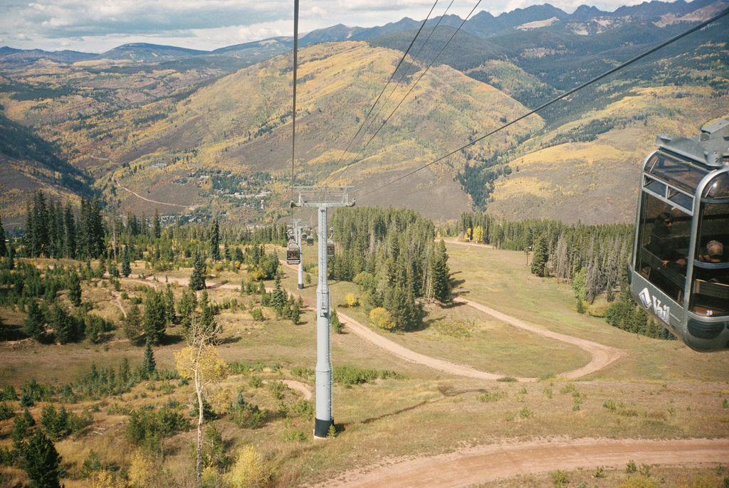 View from The 10th Vail Gondola Ride