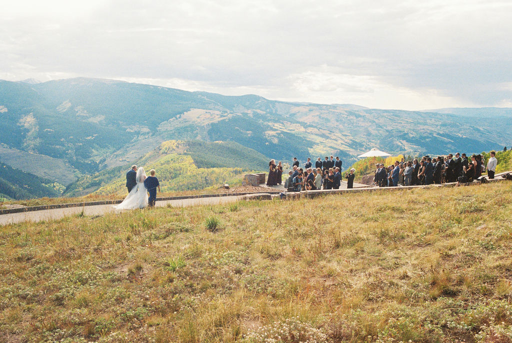 Wedding Ceremony at The 10th Vail