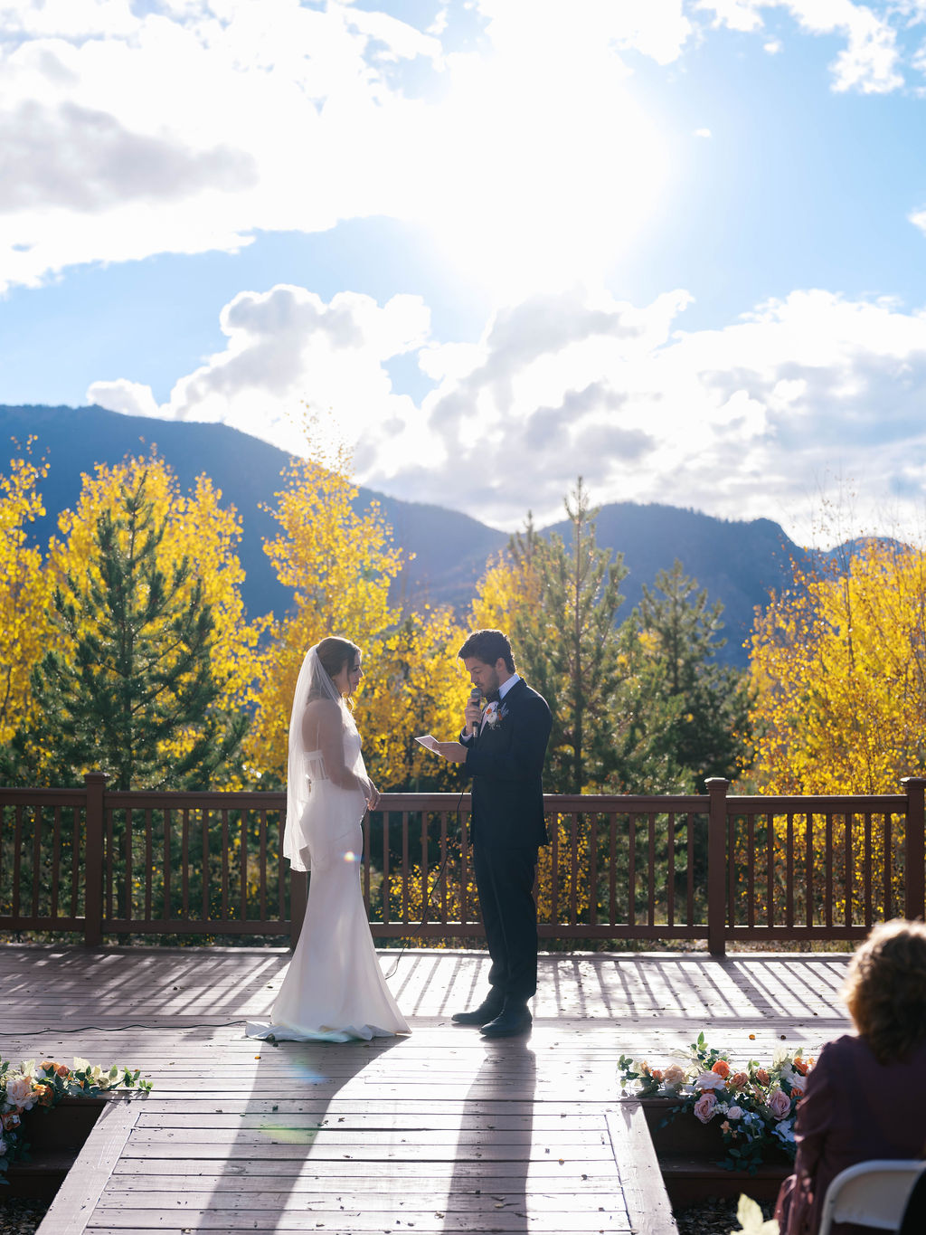 Frisco Overlook Wedding Ceremony